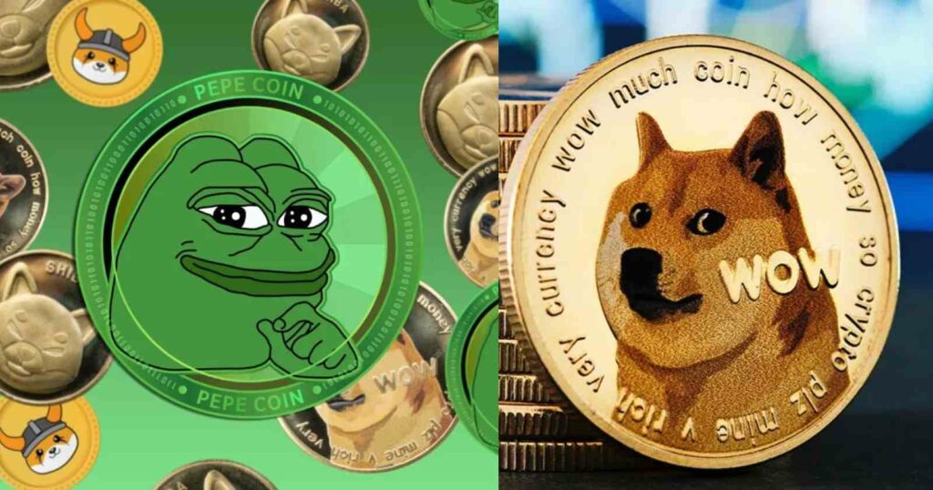 Dogecoin vs Pepecoin